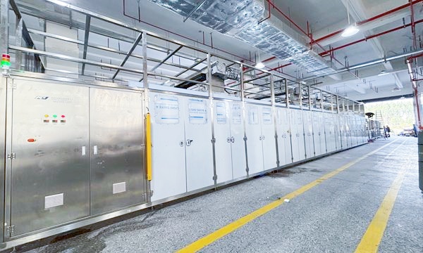 【多槽超声波清洗设备】9槽全自动铝阳极氧化基体清洗线