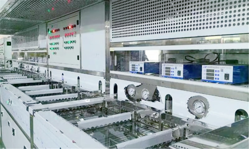 十五槽式光学镜片超声波清洗机